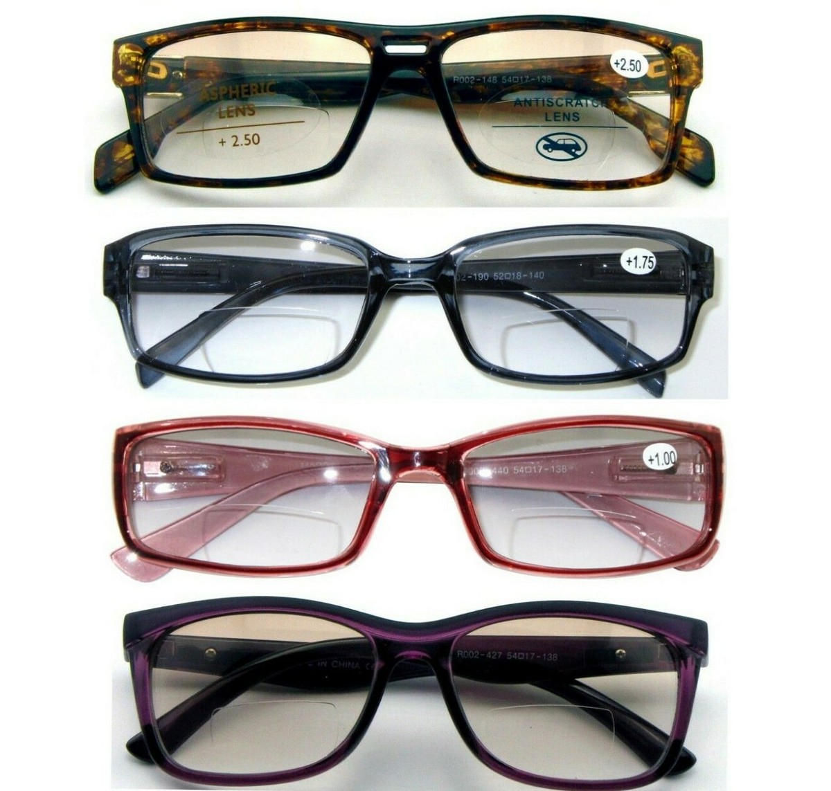 bifocal eyeglasses