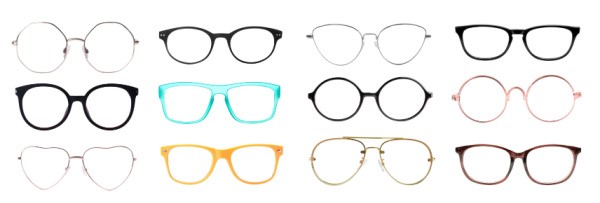 eyeglass frames and lenses