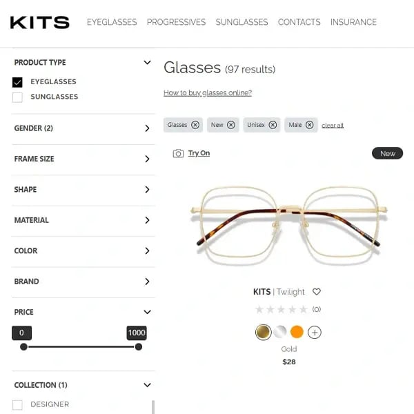 progressive eyeglasses