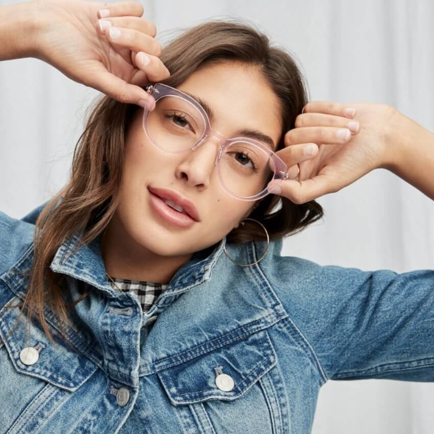 rectangular spectacles